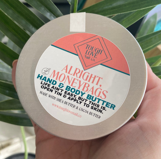 Alright Moneybags Hand & Body Butter 80g